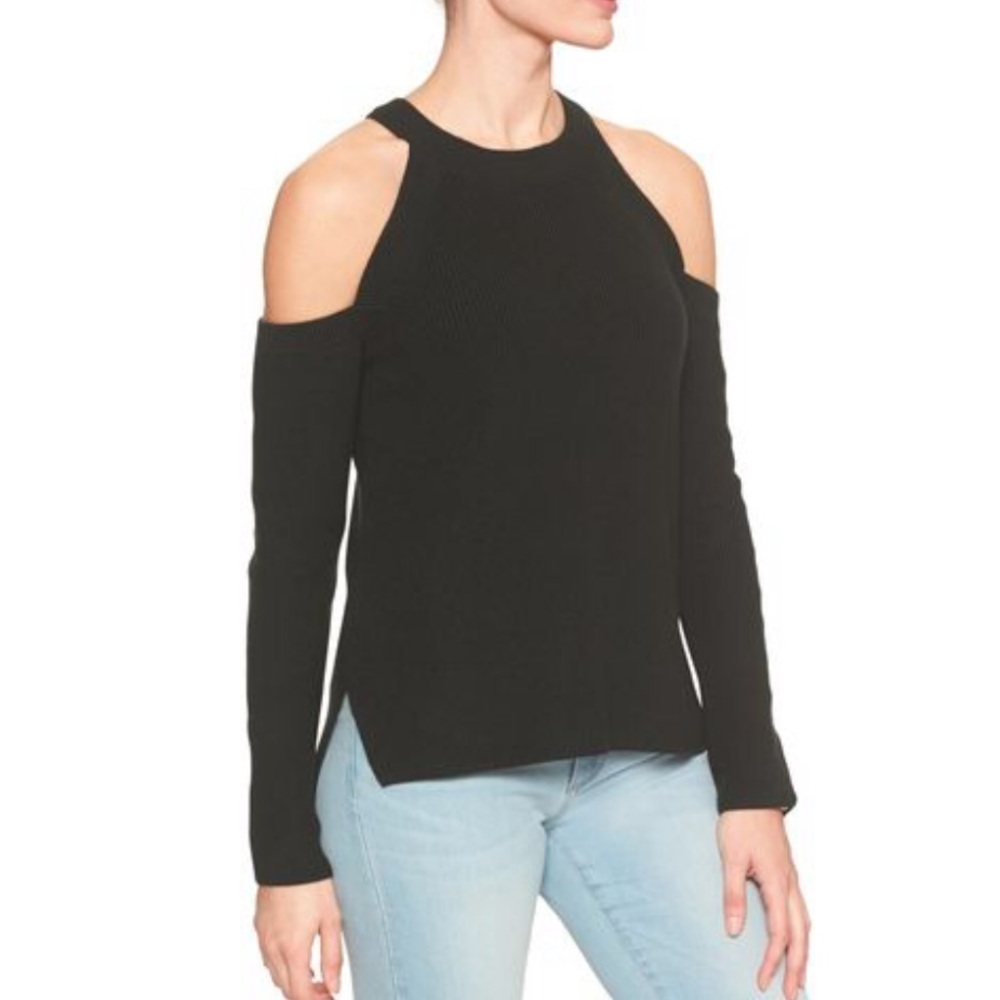 Banana Republic Factory Cold Shoulder Sweater